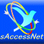 sAccessNetのロゴ